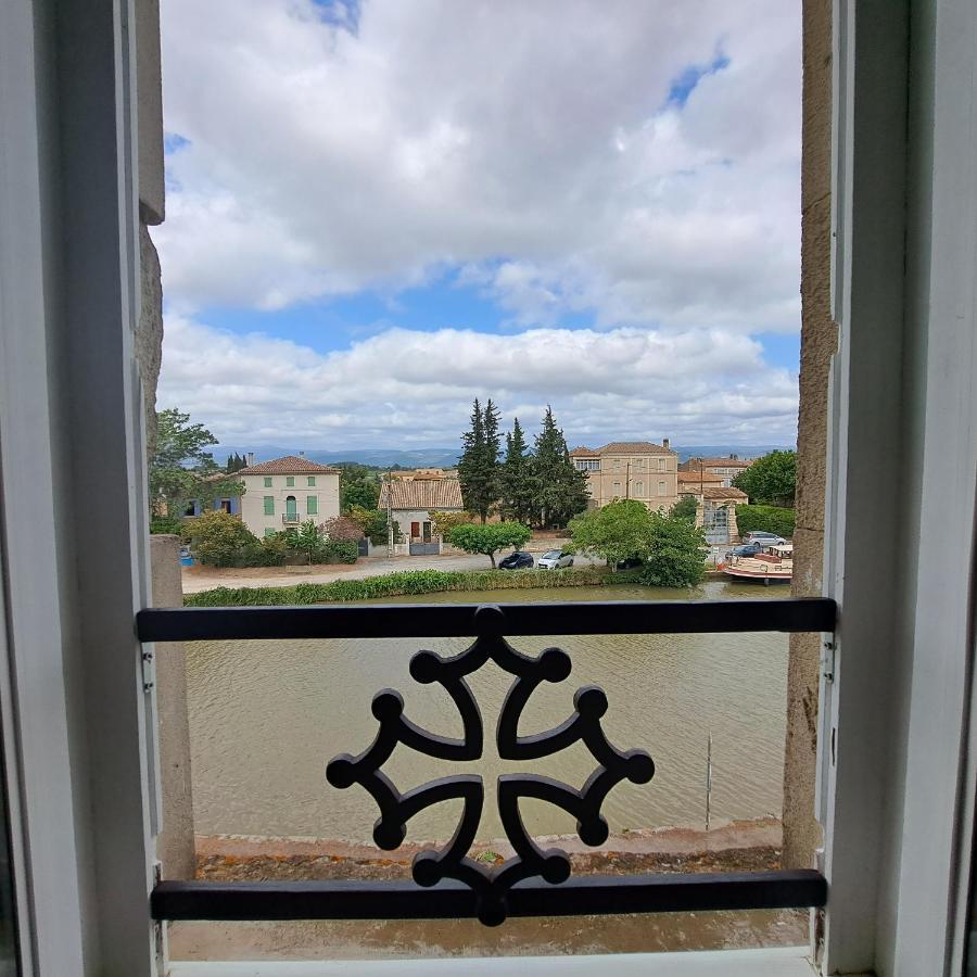 La Maison Du Canal- Vue Canal- L'Ere Du Temps Homps (Aude) Exterior foto